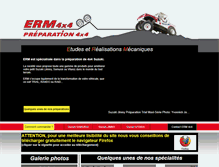 Tablet Screenshot of erm4x4.fr